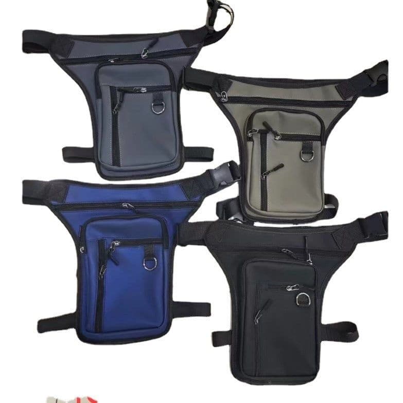 image-Men's Waist And Leg Bag Multi-functional Waterproof Shoulder