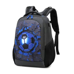 image-Hard Shell Football Burden Reduction Boy's Shoulder Large Capacity Belt Small Pen Bag Set Of School Bag