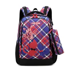 image-Hard Shell Football Burden Reduction Boy's Shoulder Large Capacity Belt Small Pen Bag Set Of School Bag