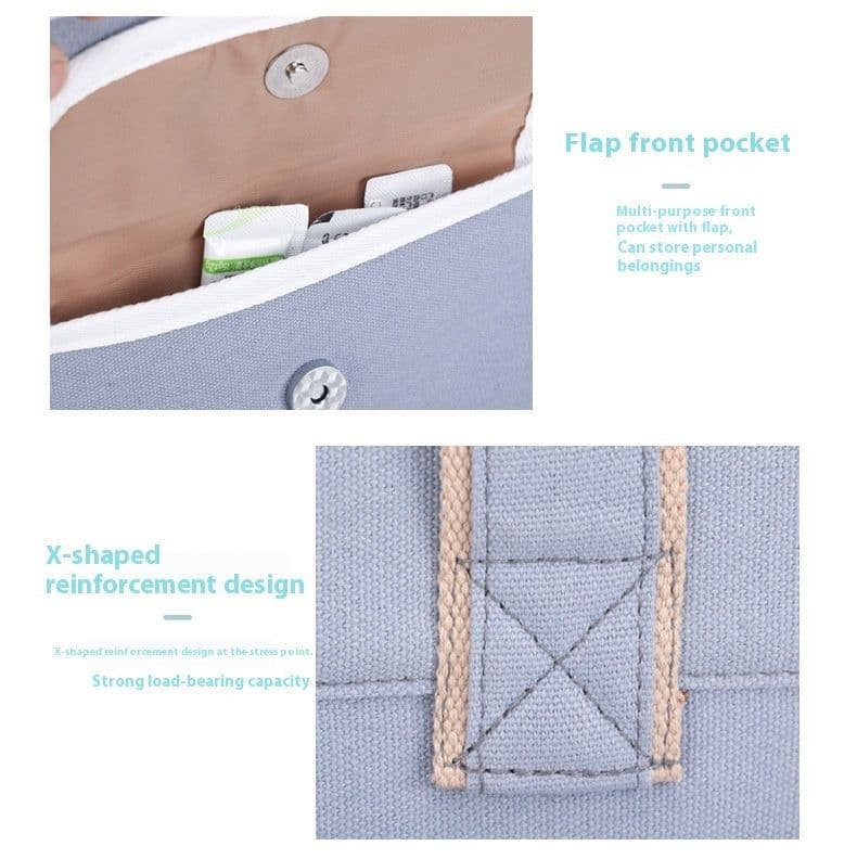 image-Outdoor Breathable Canvas Portable Portable Pet Bag