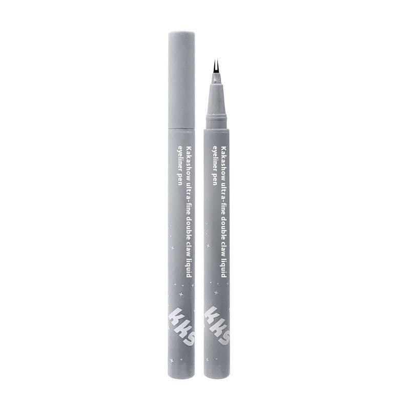 image-Kakashow Very Thin Double Claw Liquid Eyeliner Mom Eyelashes Crouching Silkworm