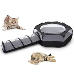 image-Pet Cat Removable Foldable Comfortable Touch Multifunctional Not Taking Up Space Cat Tunnel Not Stained With Hair Cat Supplies