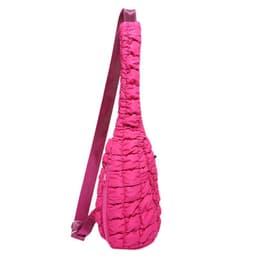 image-Casual Chest Bag Women's Down Cotton-padded Shoulder Messenger Bag