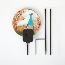 image-LED Wrought Iron Solar Garden Animal Atmosphere Ground Lamp