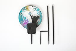 image-LED Wrought Iron Solar Garden Animal Atmosphere Ground Lamp