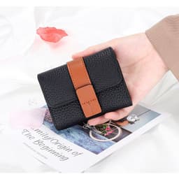 image-Women's Leather Card Holder Small Exquisite High-end Multiple Card Slots