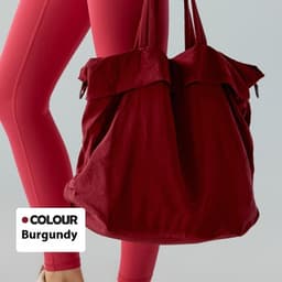 image-Large Capacity Portable Sports Gym Women's Casual Yoga Shoulder Bag