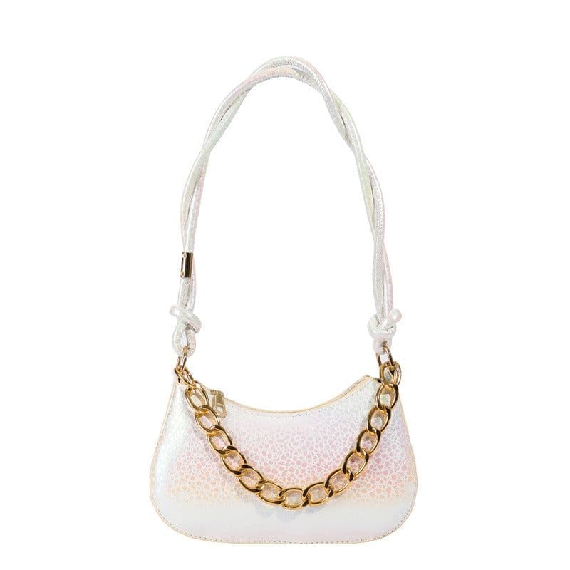 image-Gradient Color Women's Bag Portable Shoulder Bag Trendy Fashion