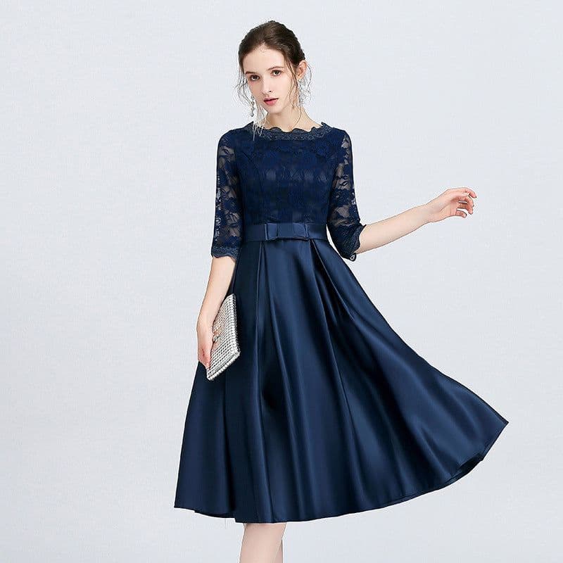 image-Versatile Casual Mid Length Evening Dress For Women