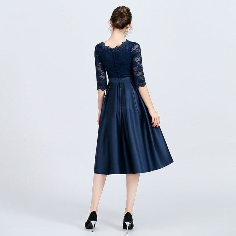 image-Versatile Casual Mid Length Evening Dress For Women
