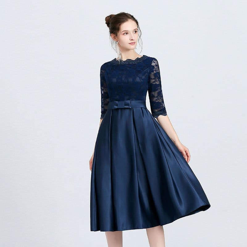 image-Versatile Casual Mid Length Evening Dress For Women