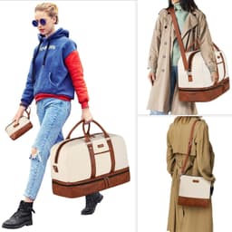 image-Large Capacity Waterproof And Wear-resistant Handbag