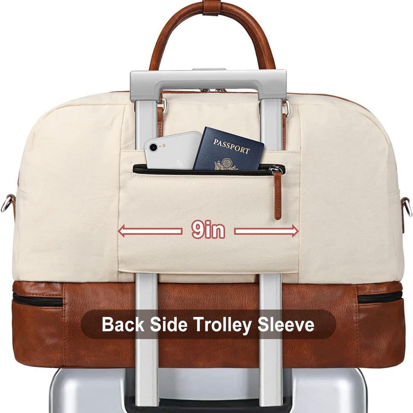 image-Large Capacity Waterproof And Wear-resistant Handbag