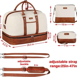 image-Large Capacity Waterproof And Wear-resistant Handbag