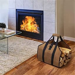 image-Outdoor Firewood Handbag Portable And Durable