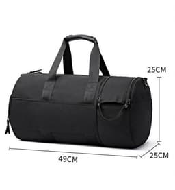 image-Waterproof Polyester Fabrics Gym Bag Portable Travel Handbag