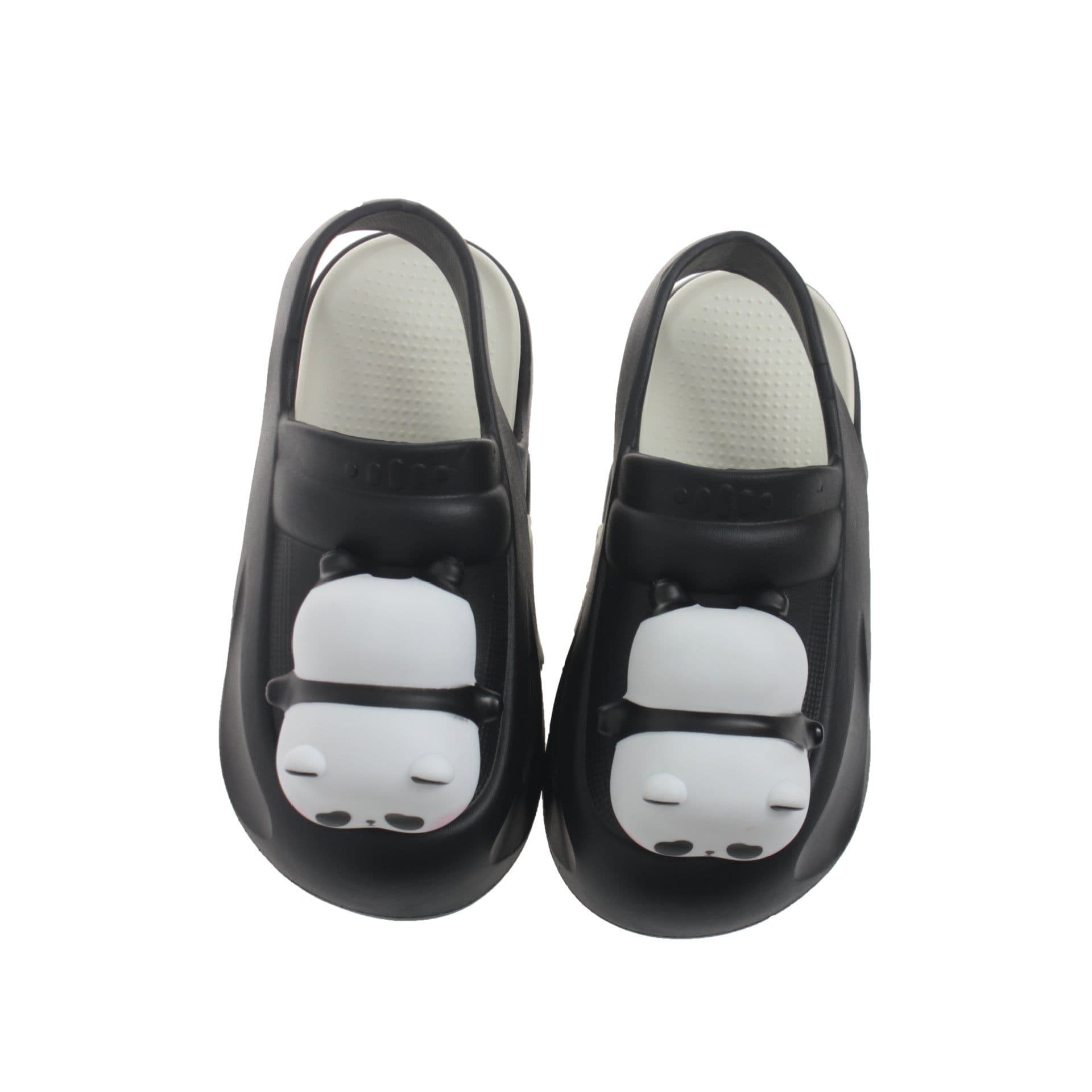 image-2024 Cute Slipper With Panda Lamp Summer Sandales Femme Light Funny Woman Slippers Shoes Women