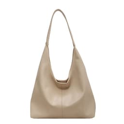 image-New All-match Soft Leather Shoulder Large Capacity Leisure Combination Tote Bag