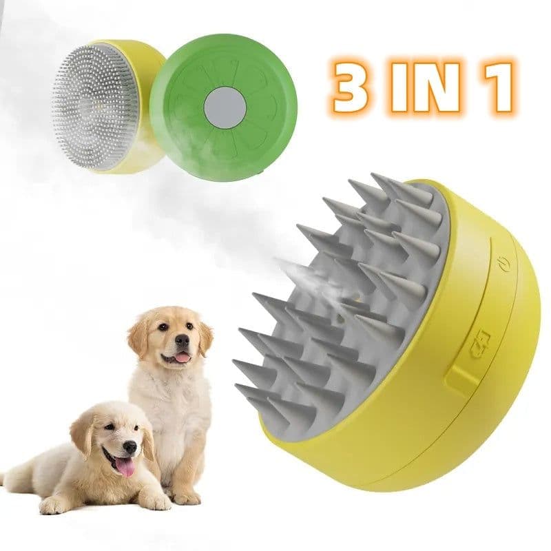 image-Cat Spray Comb Electric Massage Comb Hair Pet Spray Lice Comb Massager Vaporizer Comb Steam Brush Dog And Cat Pet Cleaning & Bathing Pet Products