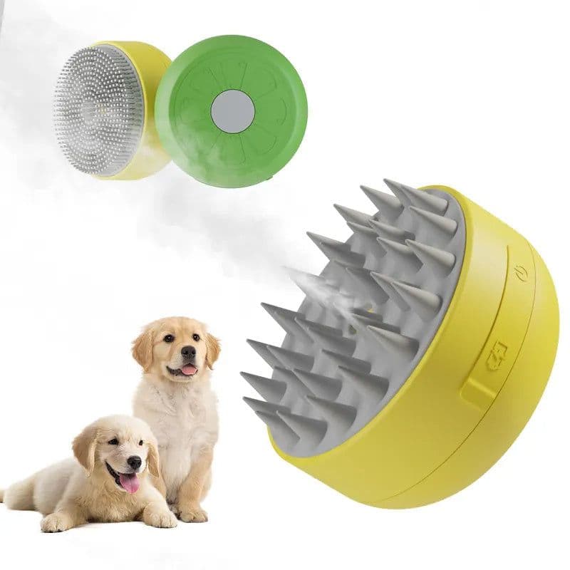 image-Cat Spray Comb Electric Massage Comb Hair Pet Spray Lice Comb Massager Vaporizer Comb Steam Brush Dog And Cat Pet Cleaning & Bathing Pet Products