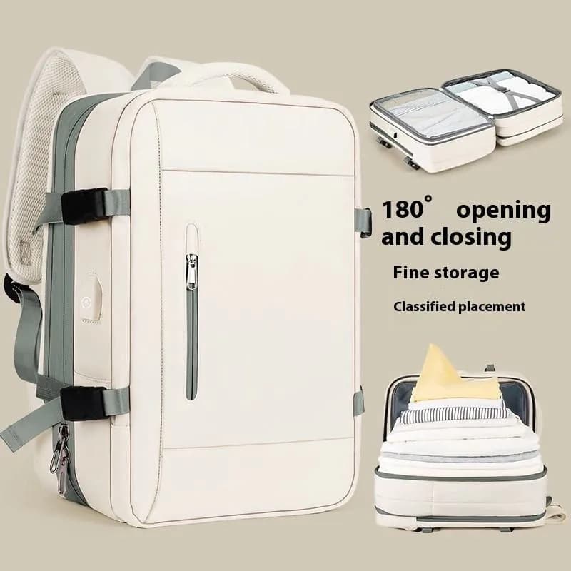 image-Scalable New Business Travel Large Capacity Computer Schoolbag Women