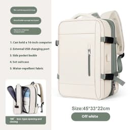 image-Scalable New Business Travel Large Capacity Computer Schoolbag Women