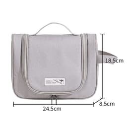 image-Large Capacity Portable Toiletry Bag Hung With Hook