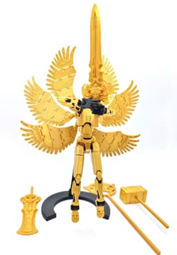 image-3D Printing Multi-movable Joint Doll Decoration