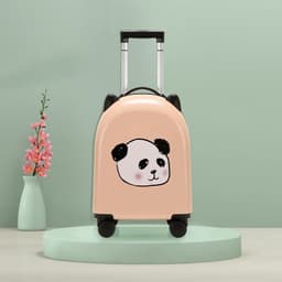 image-18-inch Trolley Case Printed Pattern Luggage Small Children Suitcase Boarding Bag Suitcase
