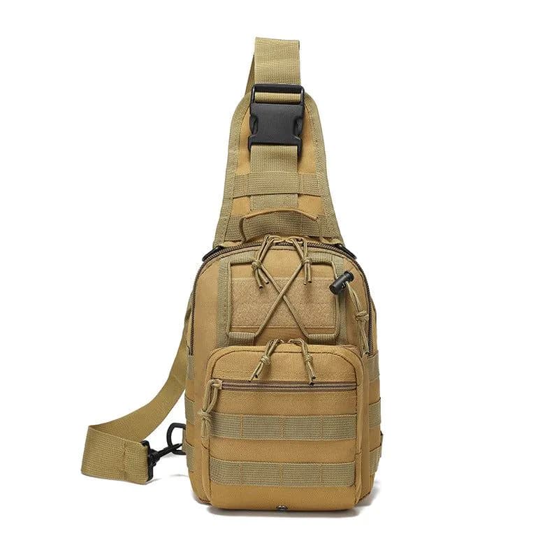 image-Oxford Cloth Cycling Bag Camouflage Outdoor Sports Small Chest Pannier Bag