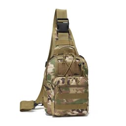 image-Oxford Cloth Cycling Bag Camouflage Outdoor Sports Small Chest Pannier Bag