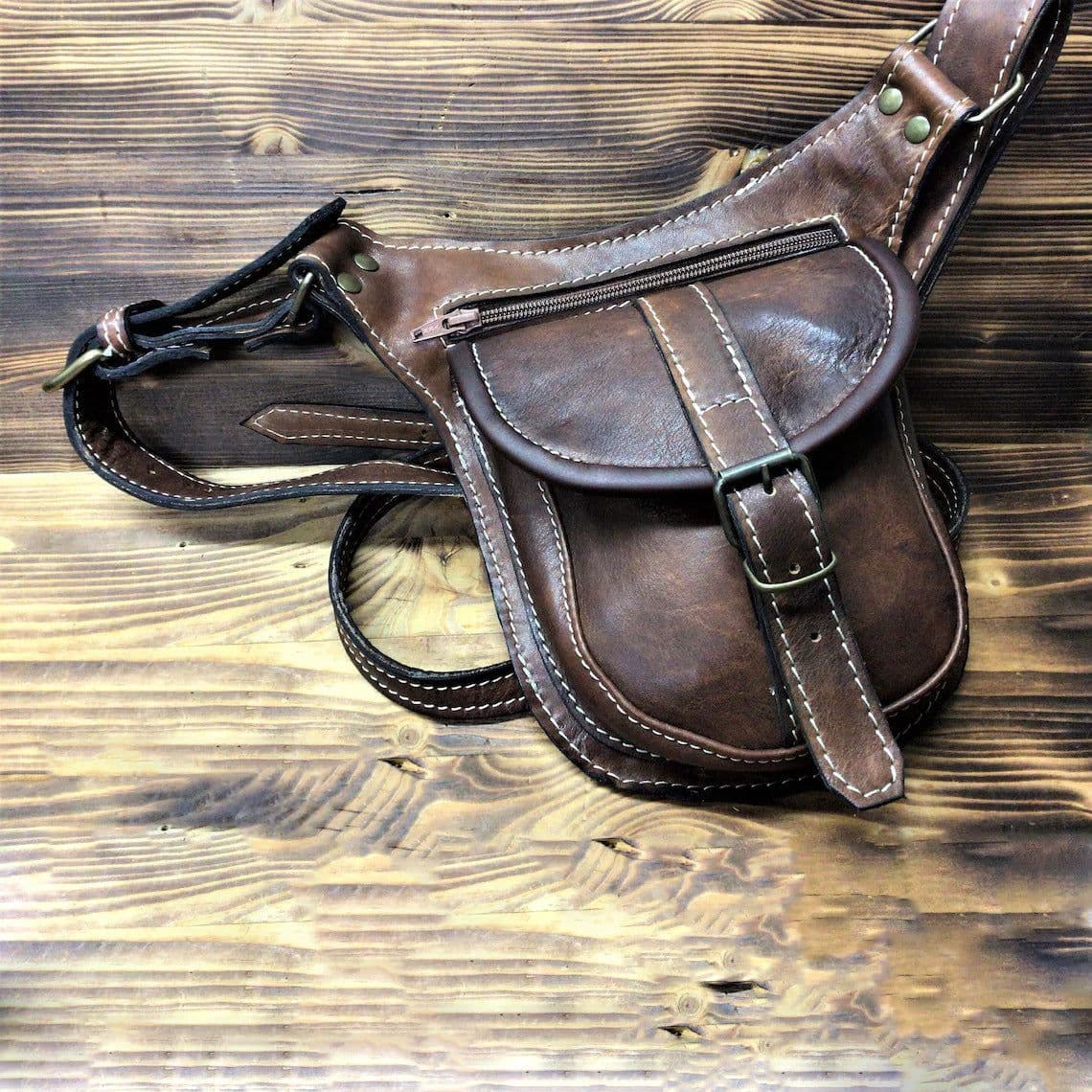 image-European And American Motorcycle Waist Bag Outdoor Motorcycle Mobile Phone