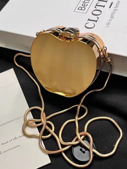 image-Mini Acrylic Round Cake Small Bag Female Fashion Small Cosmetic Bag