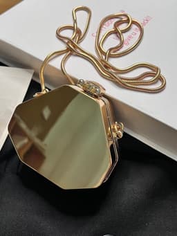 image-Mini Acrylic Round Cake Small Bag Female Fashion Small Cosmetic Bag