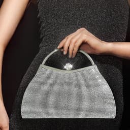 image-Fashion Personality Diamond Stud Portable Women's Bag
