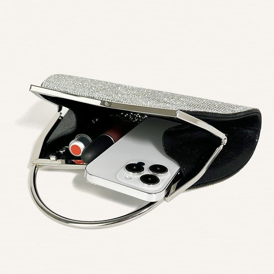 image-Fashion Personality Diamond Stud Portable Women's Bag