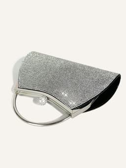 image-Fashion Personality Diamond Stud Portable Women's Bag