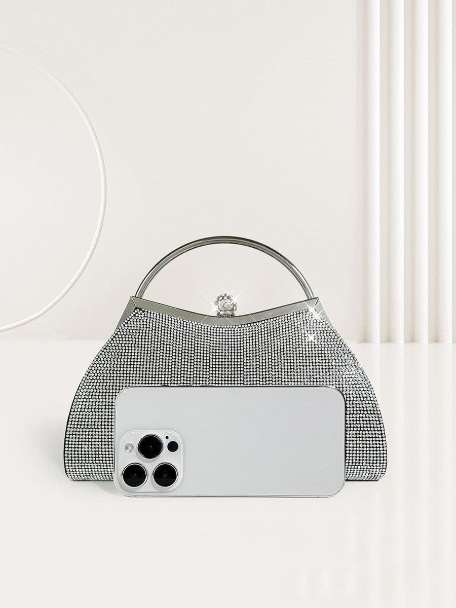 image-Fashion Personality Diamond Stud Portable Women's Bag