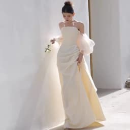 image-Outdoor Travel Shooting Light Yarn Dress Skirt