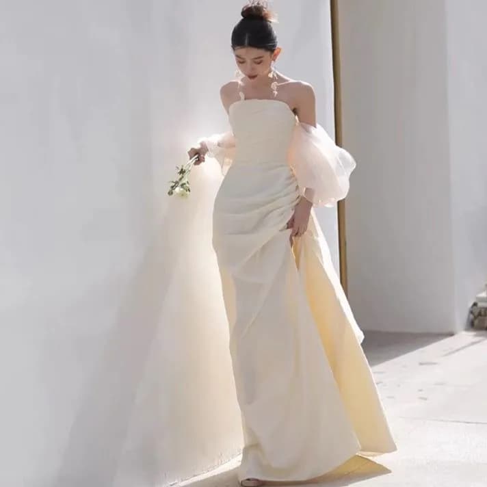 image-Outdoor Travel Shooting Light Yarn Dress Skirt