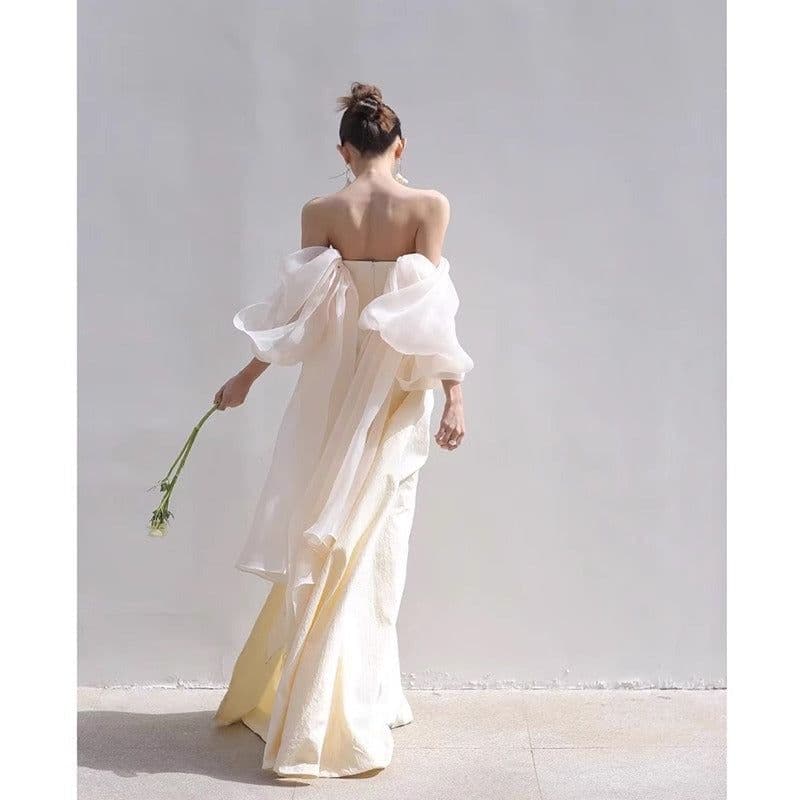 image-Outdoor Travel Shooting Light Yarn Dress Skirt