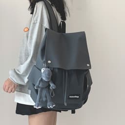 image-Women's Work Clothes Large Capacity Casual Travel Backpack