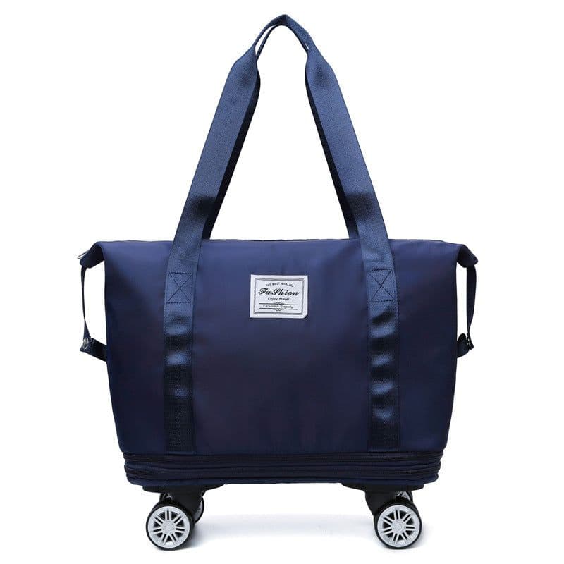 image-Universal Wheel Expandable Luggage Oversized Capacity Travel Bag