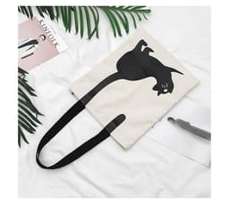 image-Fashion Artistic Canvas Women's Bag