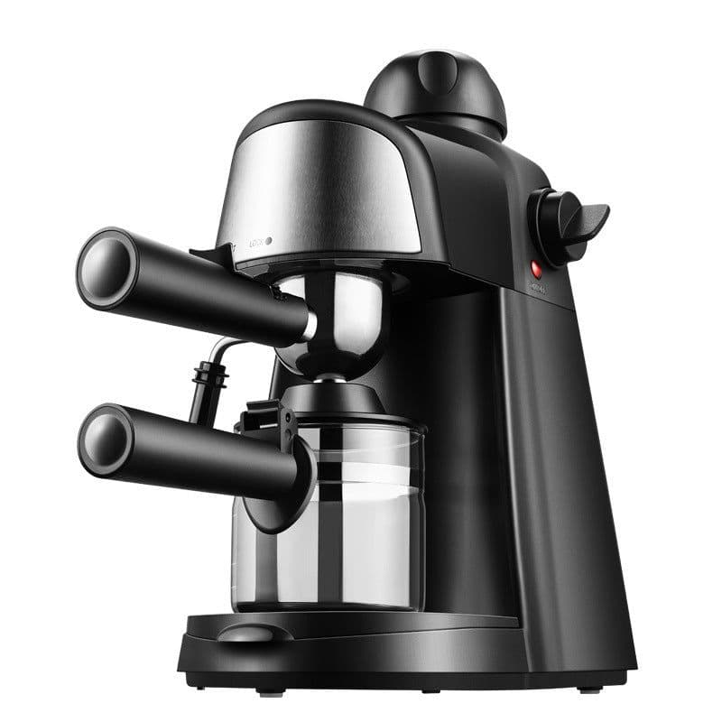 image-Coffee Machine Household Steam Frothed Milk Small Mini Semi-automatic