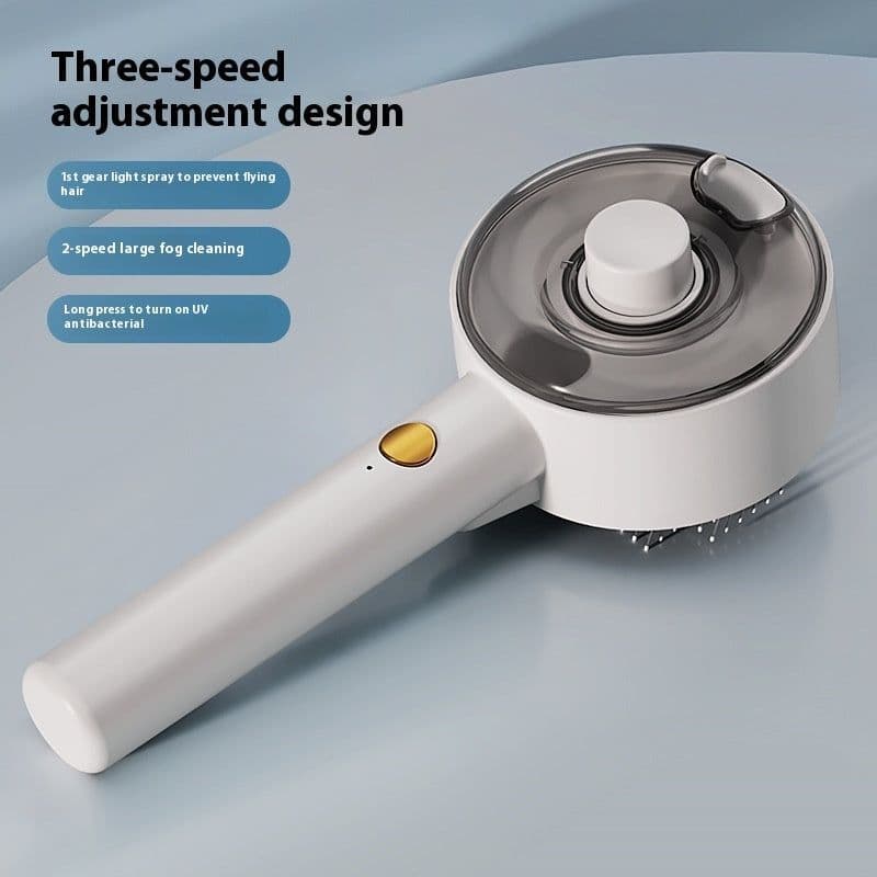 image-Animal Hair Remover Brush Dog And Cat Steam Brush Pet Self Cleaning Dog Brush Grooming Removes Cat Hairs Cat Dog Accessories Pet Products