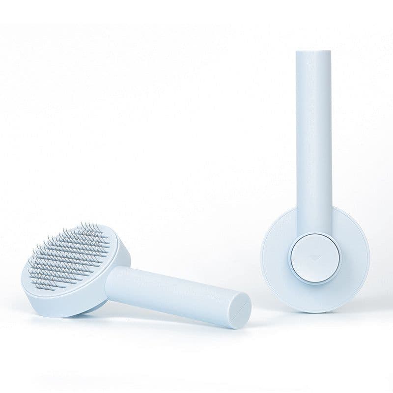 image-Pet Needle Comb Hair Remover Brush Dog And Cat Pet Comb Self Cleaning Massage Brushes Grooming Supplies