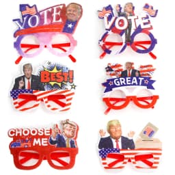 image-US Election Decorations Trump Glasses Presidential Election Souvenir