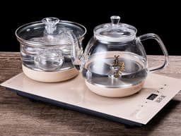 image-37x23 Full-automatic Bottom Water-feeding Electric Kettle Induction Cooker