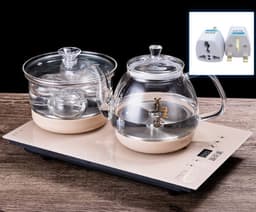 image-37x23 Full-automatic Bottom Water-feeding Electric Kettle Induction Cooker